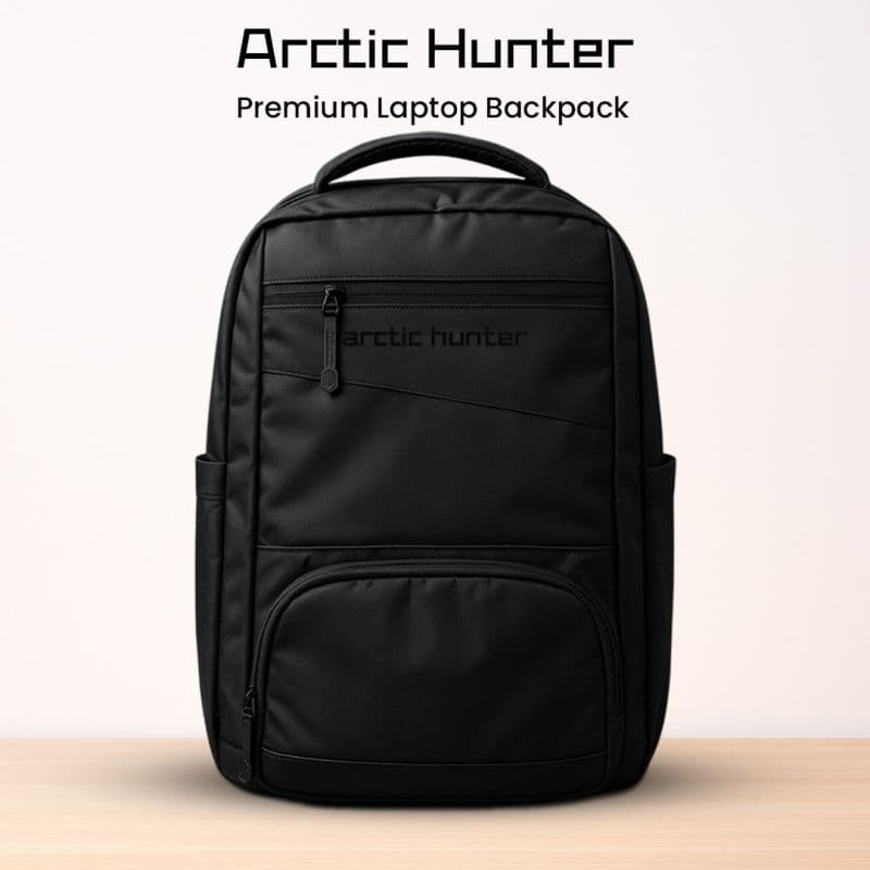 Arctic Hunter প্রিমিয়াম ল্যাপটপ ব্যাকপ্যাক