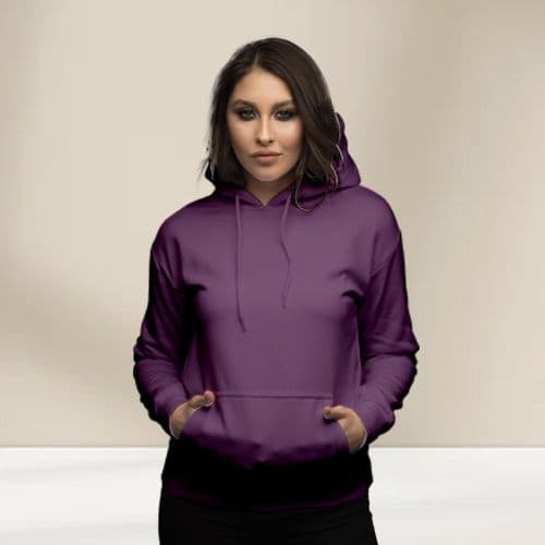 SnowSoft Ladies Hoodie (Purple)
