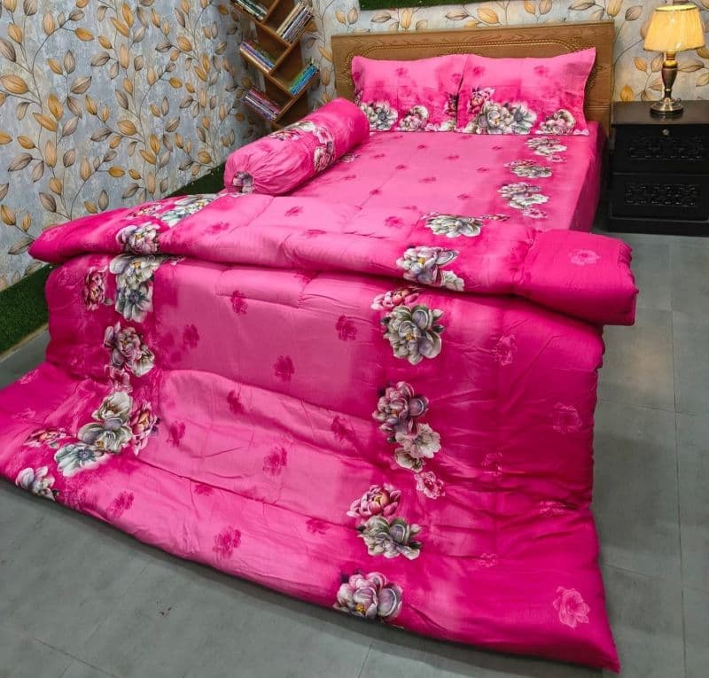 5-Piece Towel Premium Comforter Combo Set