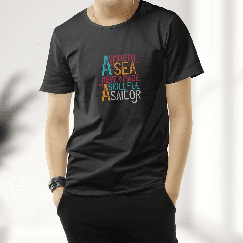 Unique Design Cotton T-Shirt