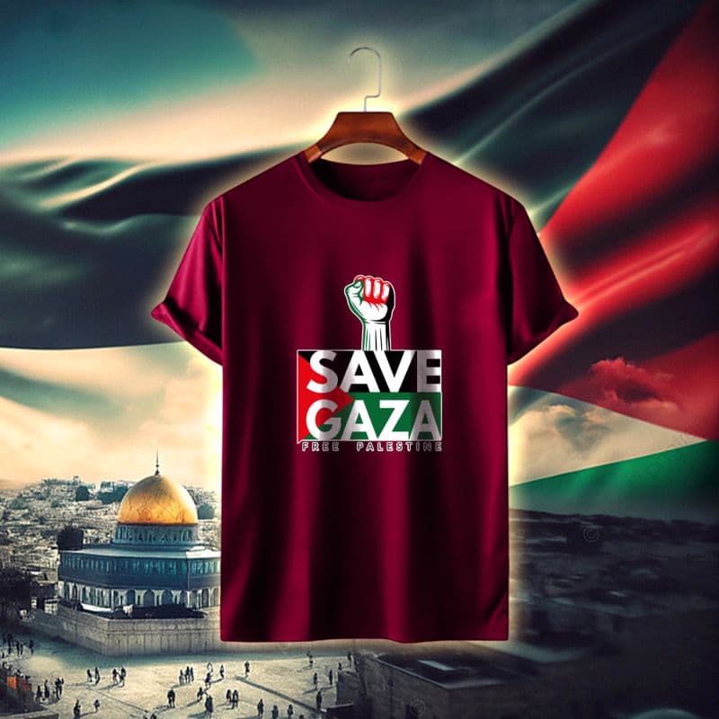 Save-Gaza Cotton T-shirt