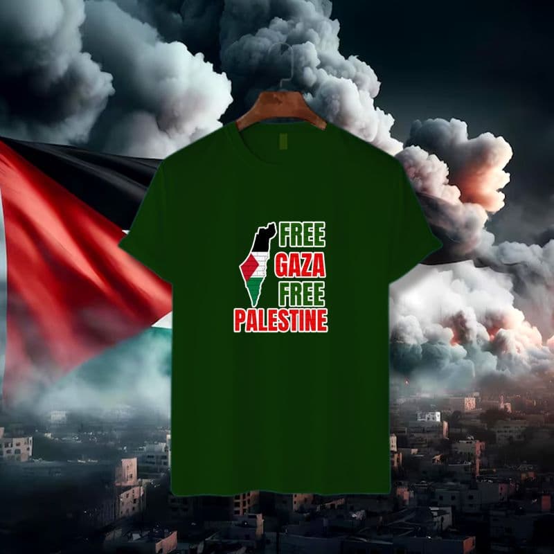 Free Palestine Cotton T-shirt
