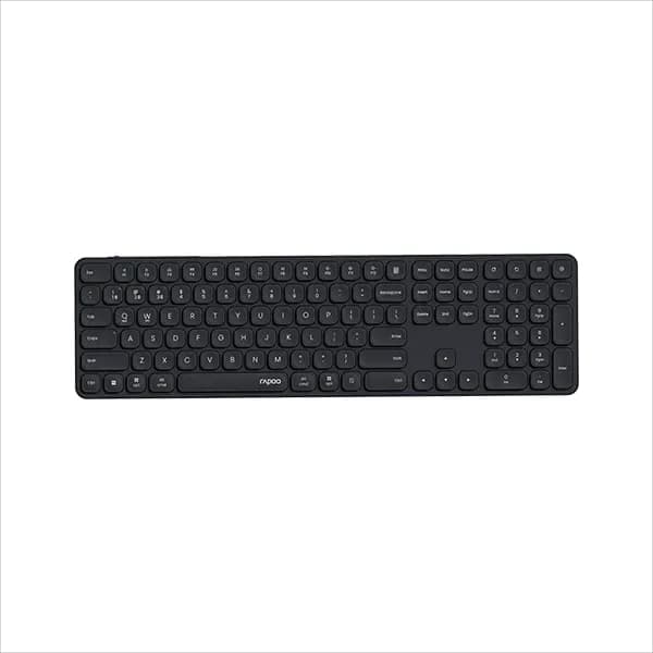 Rapoo E9550L Ultra-Slim Multi-Mode Wireless Keyboard – Black