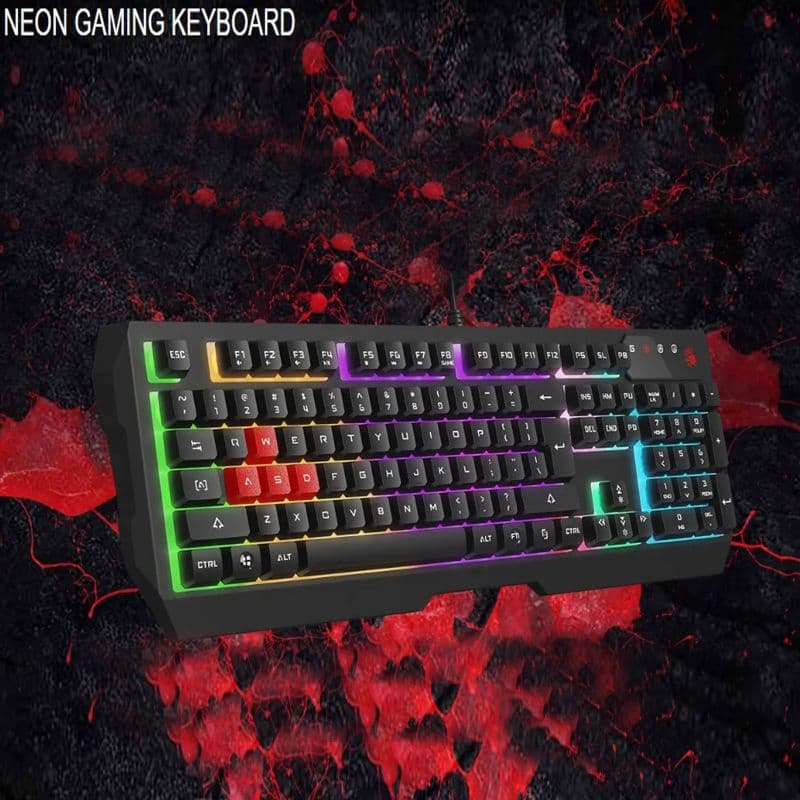 A4Tech Bloody B135N Neon Gaming Keyboard