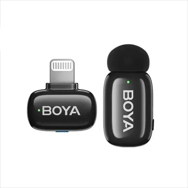 BOYA mini-16 The World's Tiniest Wireless Microphone (1RX, 1TX) for IOS Device's