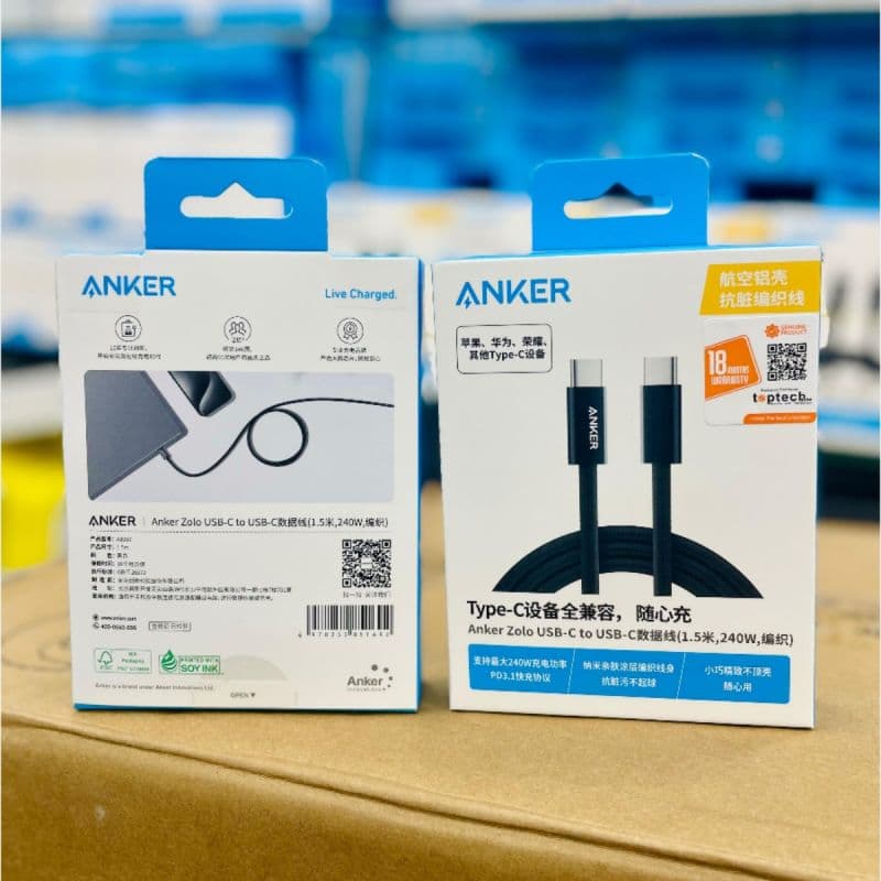 Anker Zolo USB-C to USB-C Cable