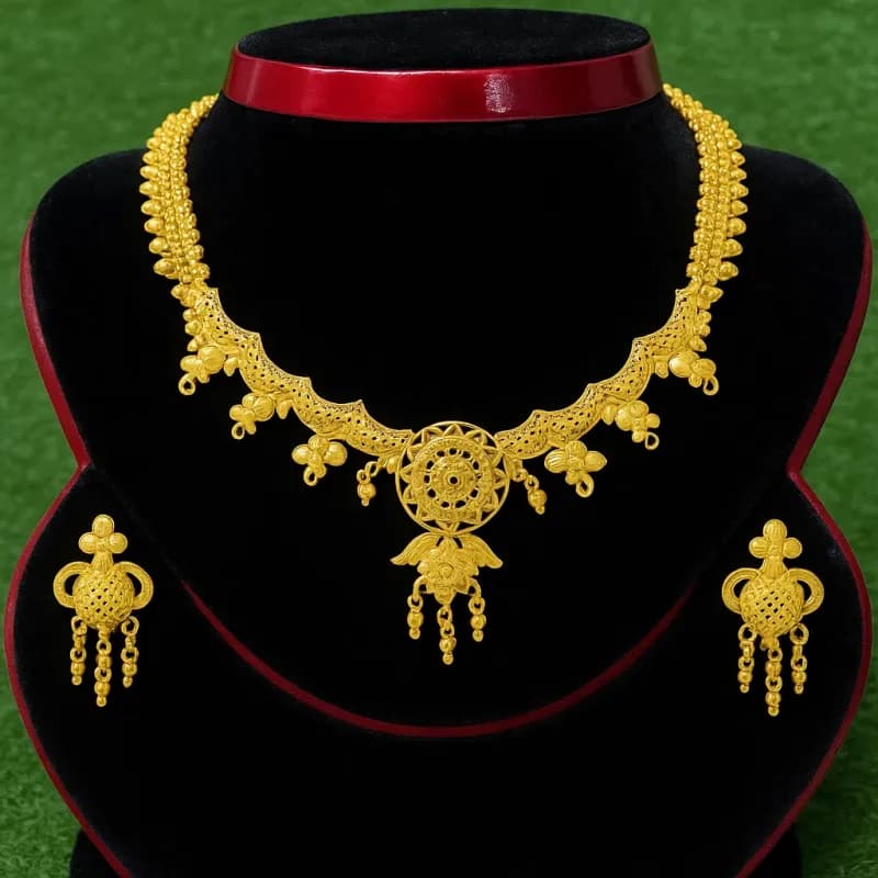 Gold Plated Jewelry Set