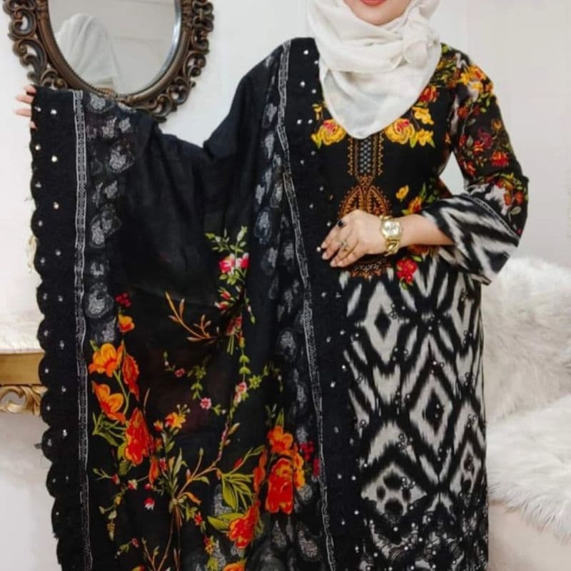 Premium Cotton 3 Piece