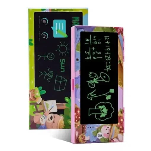 2 in 1 Magic Pencil Box multi-function verification handwriting tablet pencil case