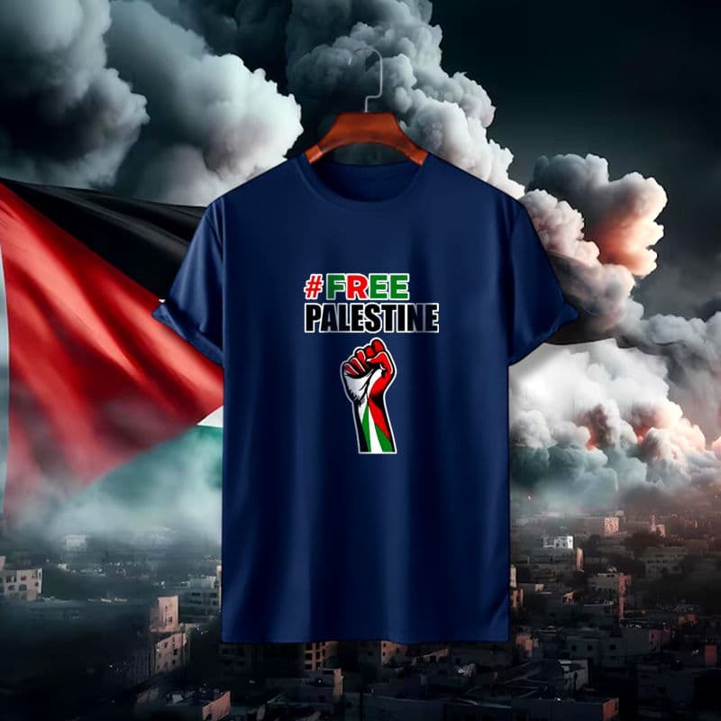 Free Palestine Cotton T-shirt