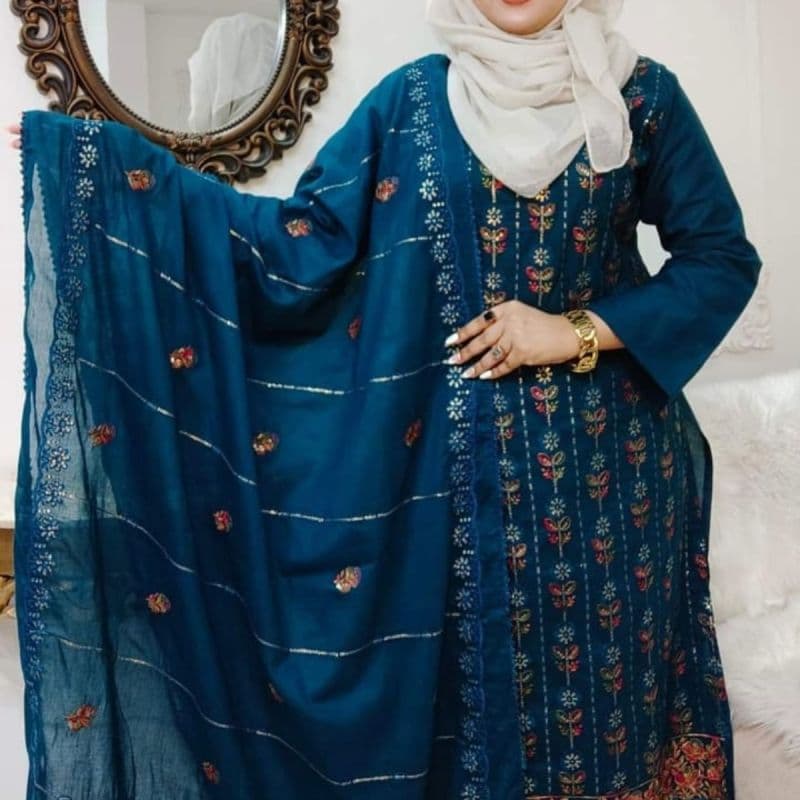 Premium Cotton 3 Piece